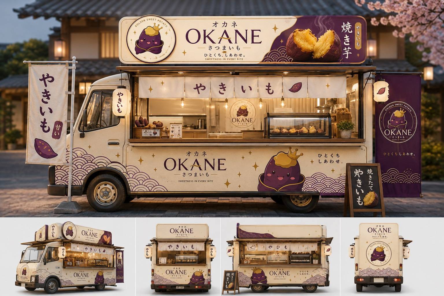ฟู้ดทรัค OKANE やきいも